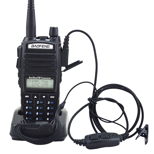 2 Pack Baofeng UV-5R 8W Ham Radio Handheld Two Way Radios Amateur Dual Band  VHF UHF Military Long Range Walkie Talkies for Adults with High Gain
