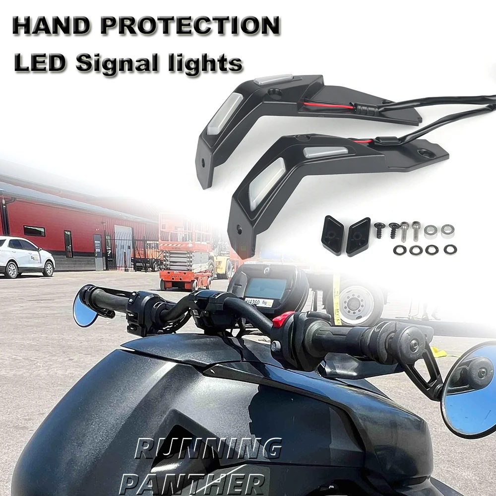 

For Can-Am Ryker 600 900 Sport Rally All Models Accessories Hand Guards LED Lights Lamps Lighting Kit
