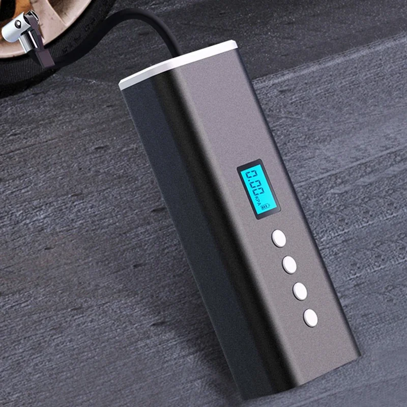 Portable Electric Car Air Pump Mini Wireless Car Air Compressor Tire Inflator Auto Tyre Pumb High Pressure Tire Inflator