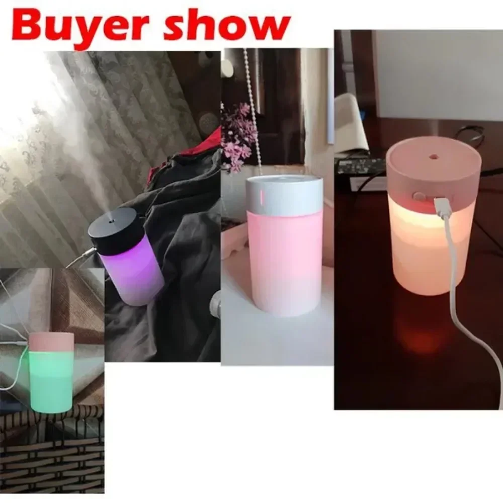 1 Pc Portable Humidifier 260ml for Home Car Fragrance USB Mute Humidifier