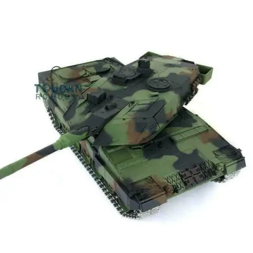 Heng Long 1/16 7.0 Upgraded Leopard2A6 RC Tank 3889 W/ 360° Turret Barrel Recoil Ready to Run Model TH17582 4