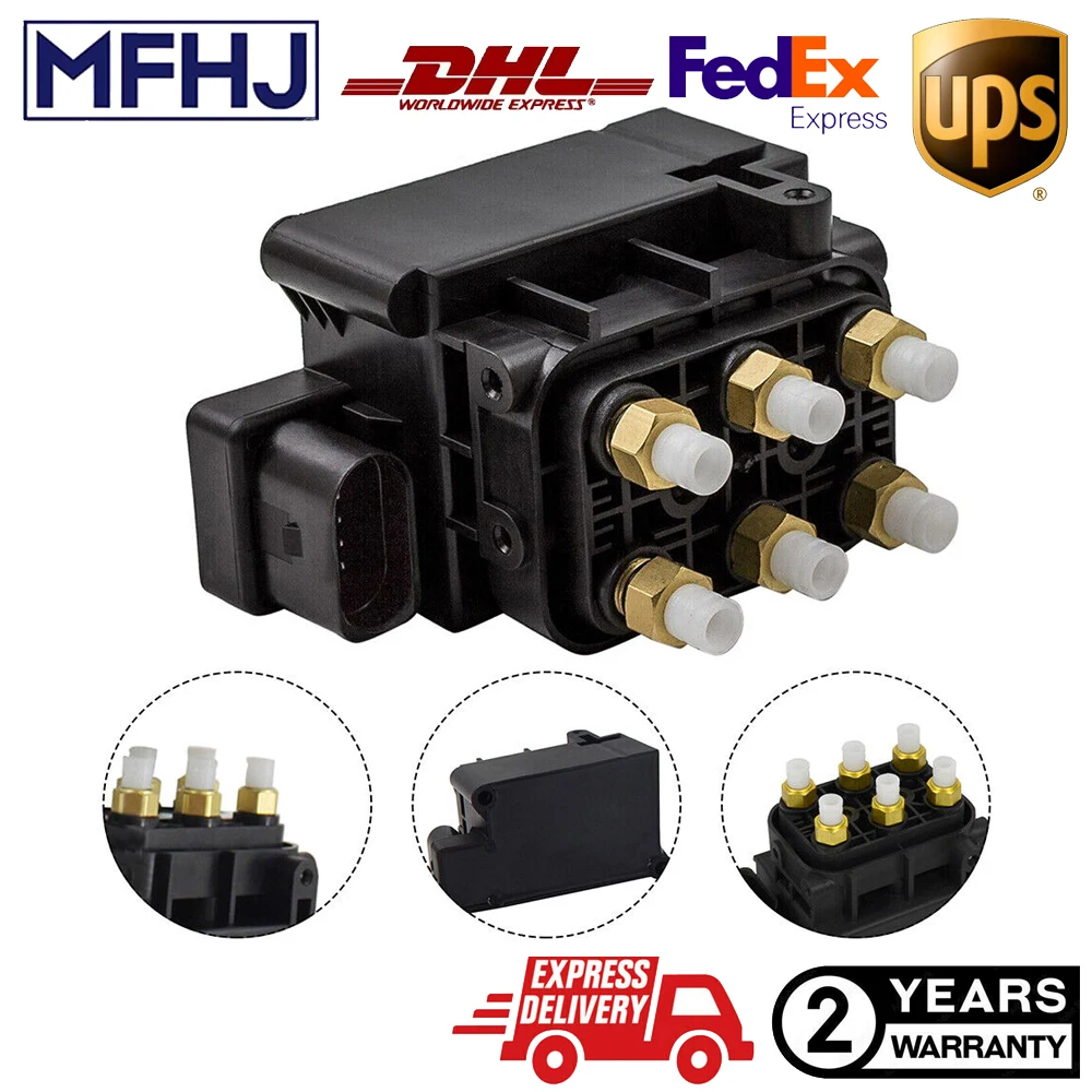 Air-Suspension-Compressor-Solenoid-Valve-Block-7L0-698-014-7L0698014 ...