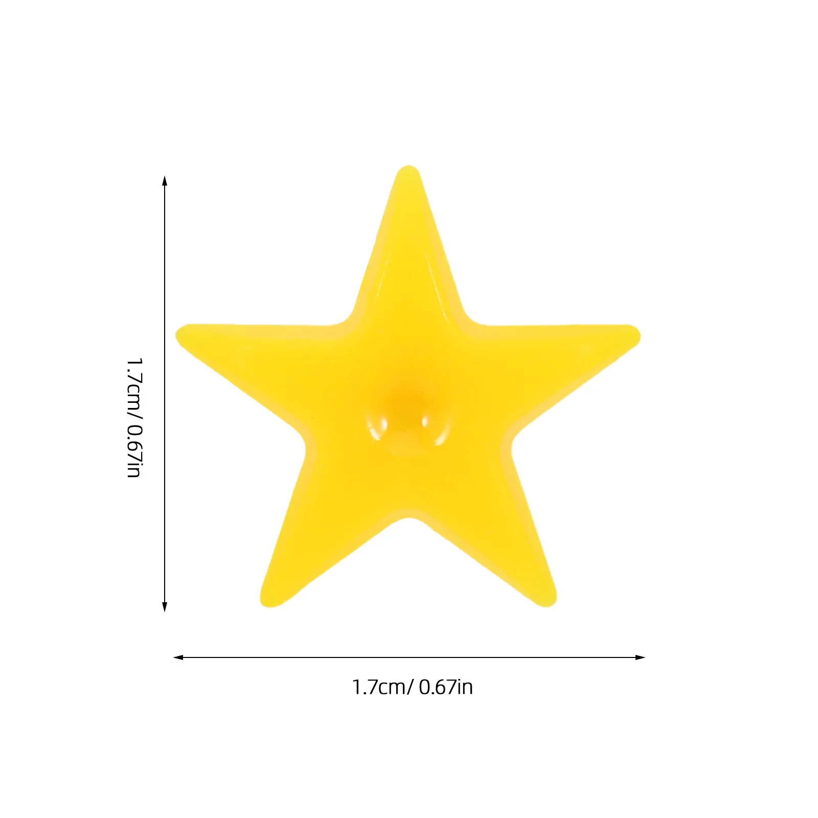 50개 별 모양 푸시핀, 귀여운 플라스틱/금속 압정, 코르크보드, 게시판, 메모보드, 사무실, 가정, 교실용 압정 및 푸시핀
