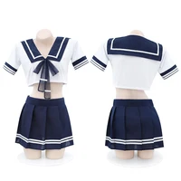 Ensemble soutien-gorge et culotte pour jeu de rôle, uniforme érotique, Lingerie pour femmes, Cosplay, sans entrejambe, sous-vêtements Sexy, robe de poupée porno, 2024 6