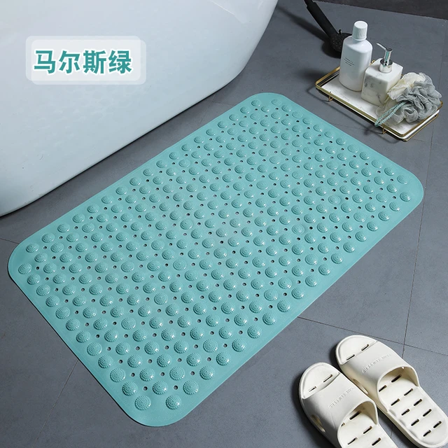 Bath Tub Shower Safety Mat Non-Slip Extra Large Bathtub Mat with Suction  Cups Machine Washable Bathroom Mats with Drain Holes - AliExpress