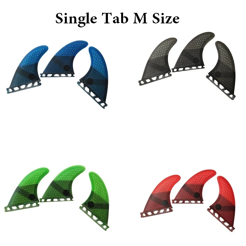M Tri Fins For Surfboard 3 Surf Fins Medium