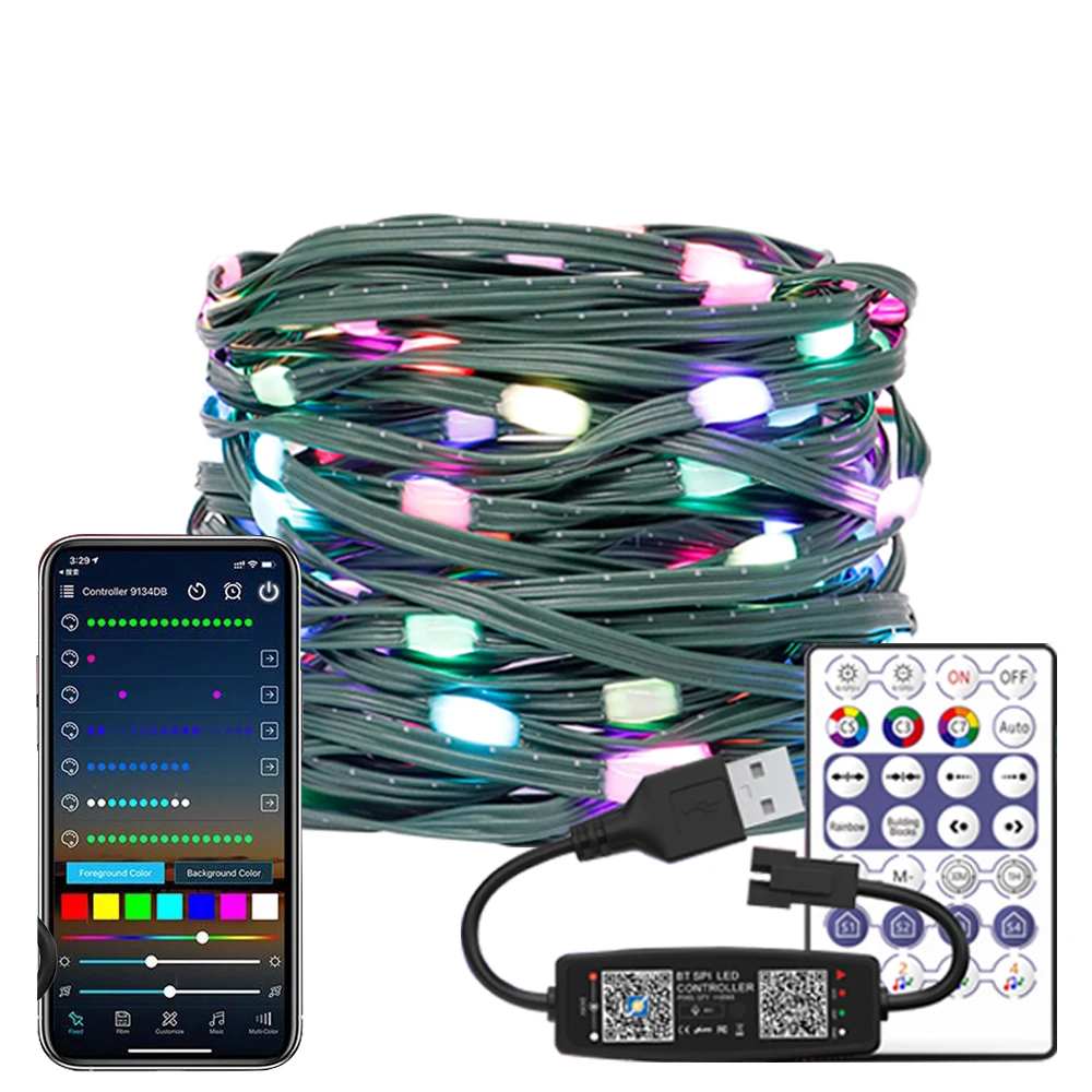 Vibrant Dreamcolor RGBIC LED String Lights