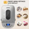 15-in-1 Breadmaker Dough Maker with Gluten Free Setting, 3 Loaf Sizes 3 Crust Colors, Nonstick Baking Pan, White 3