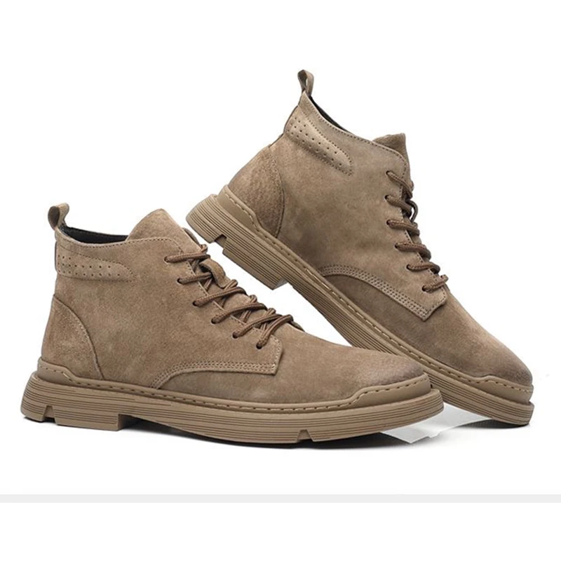 2024-Autumn-Winter-Shoes-Men-Ankle-Boots-Genuine-Leather-Fashion-Mens ...