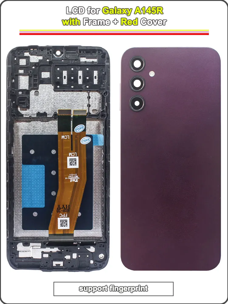 High-Quality LCD Display Touch Screen Digitizer Assembly Replacement for Samsung Galaxy A14 4G