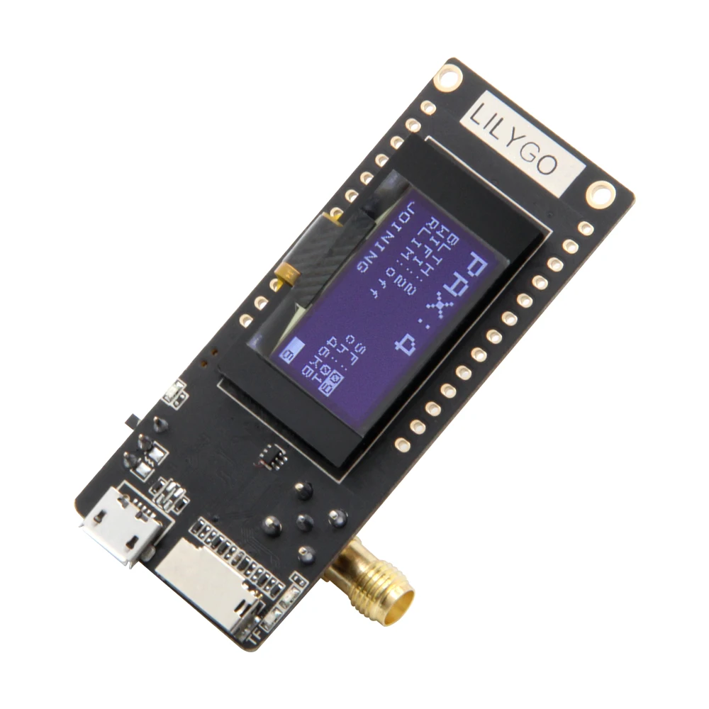 Lilygo® Paxcounter Lora V2.1_1.6.1 Esp32 433 868 915mhz 0.96 Polegada Oled sd Cartão Bluetooth Wifi Módulo de Medição de Fluxos de Passageiros - Image 6