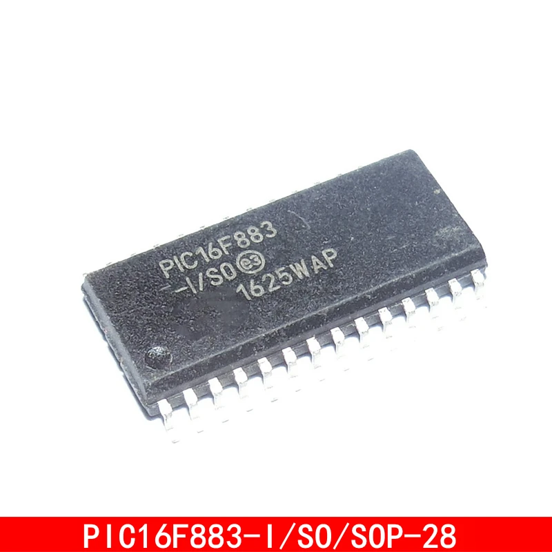 1-5PCS PIC16F883-I/SO PIC16F883 SOP28 Program storage IC single chip microcomputer In Stock 5pcs new stc15f2k60s2 28i sop28 stc15f2k60s2 single chip microcomputer chip integrated circuit