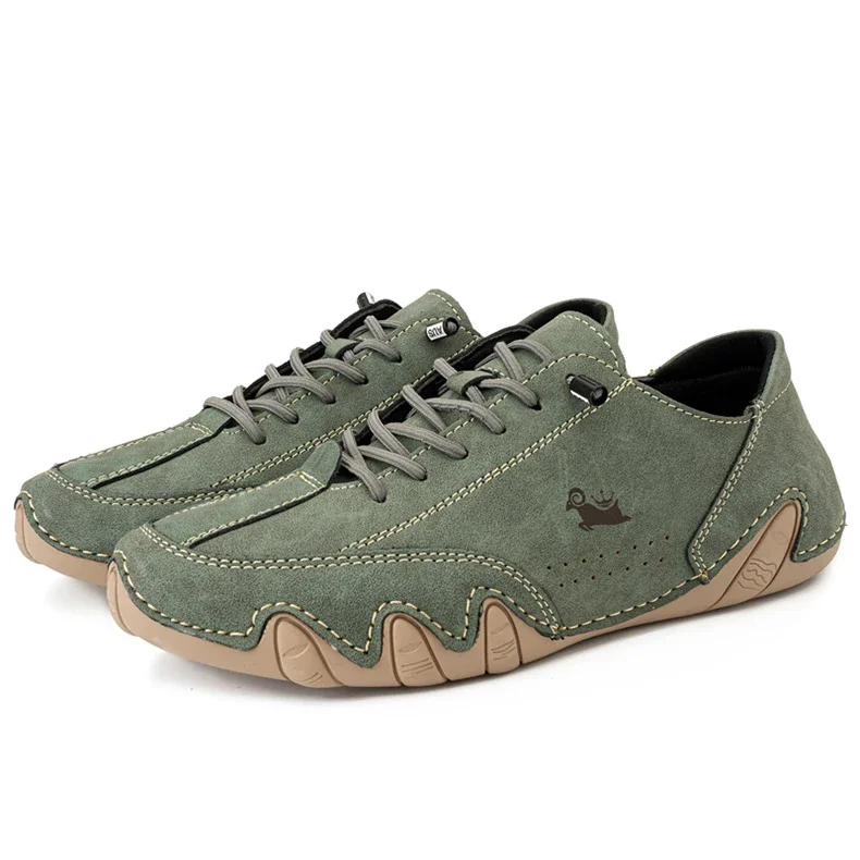 Men's Luxury PU Leather Casual Walking Shoes – Fashionable & Comfortable for Outdoor Activities