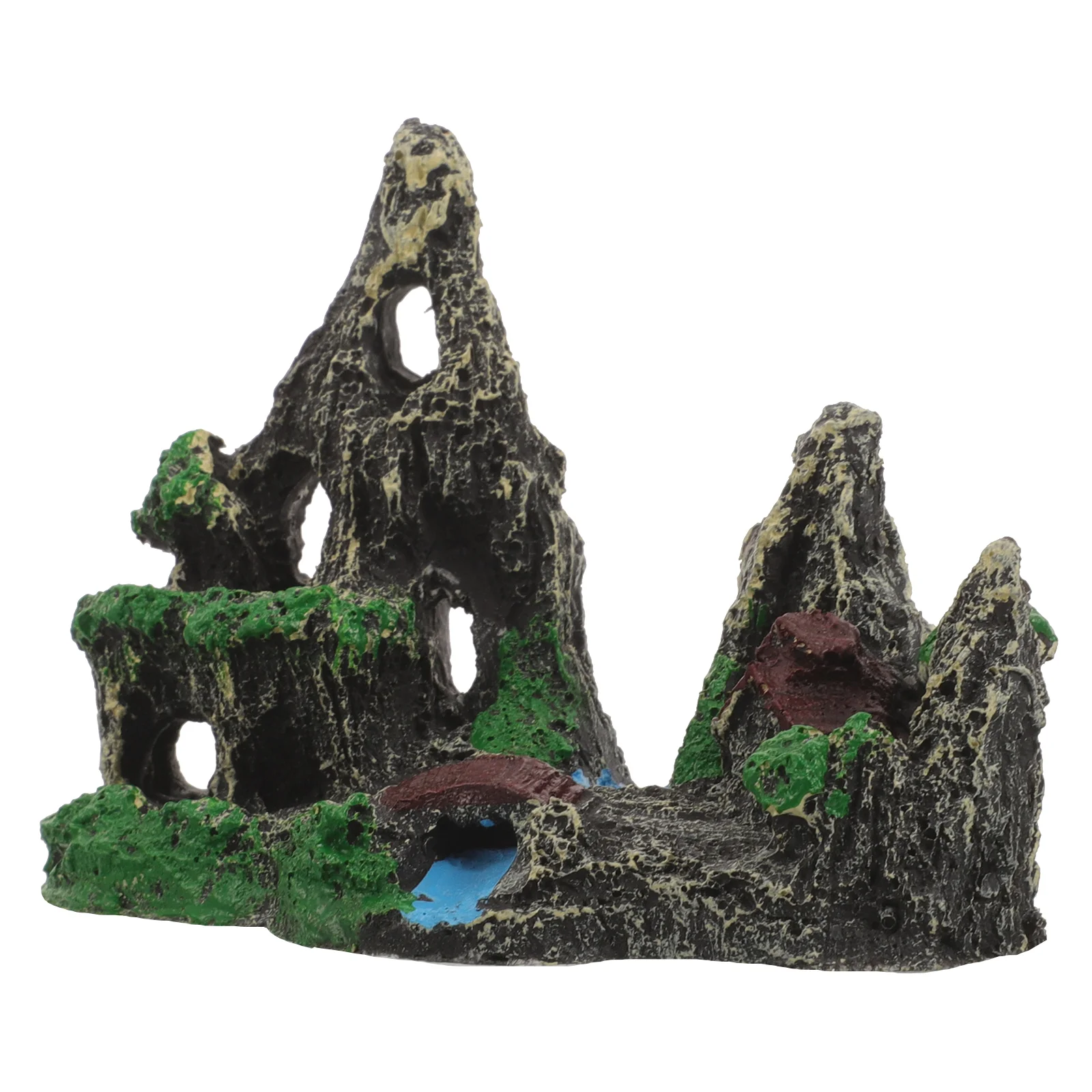 

Aquarium Mountain Decoration Underwater Resin Rockery Running Water Decoration