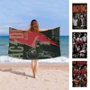 Rock Singer A-AC D-DC Band Cartoon Beach Towel Cute Kawaii Room Decor Bath Girls Children Hand Towels For Bathroom Shower 1