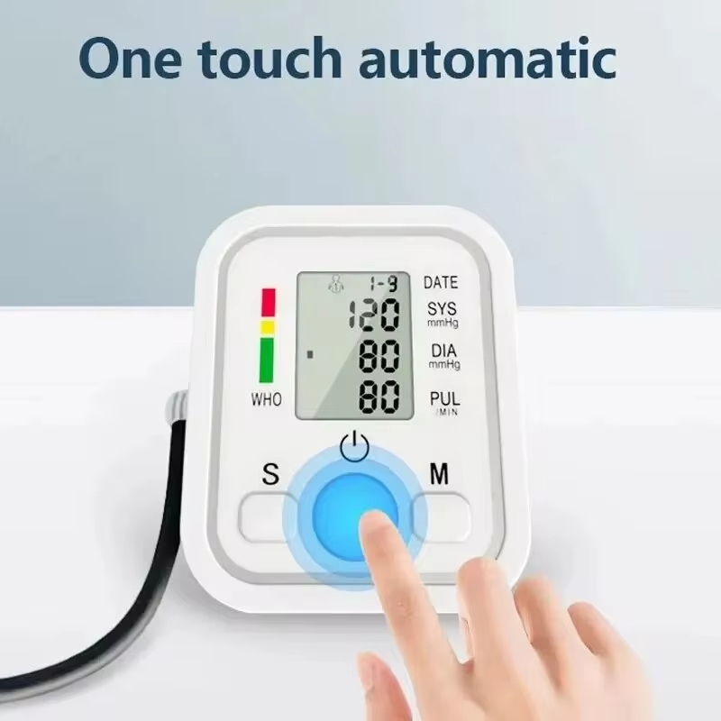 AJC Medical Digital Arm Blood Pressure Monitor Automatic Tensiometer Tonometer Sphygmomanometer Heart Rate Pulse Meter Oximeter
