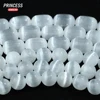 A++ Natural White Calcite Selenite 4 6 8 10mm Loose Gemstone Beads for Jewelry Making Bracelet Crystal Beads DIY Accessories 4