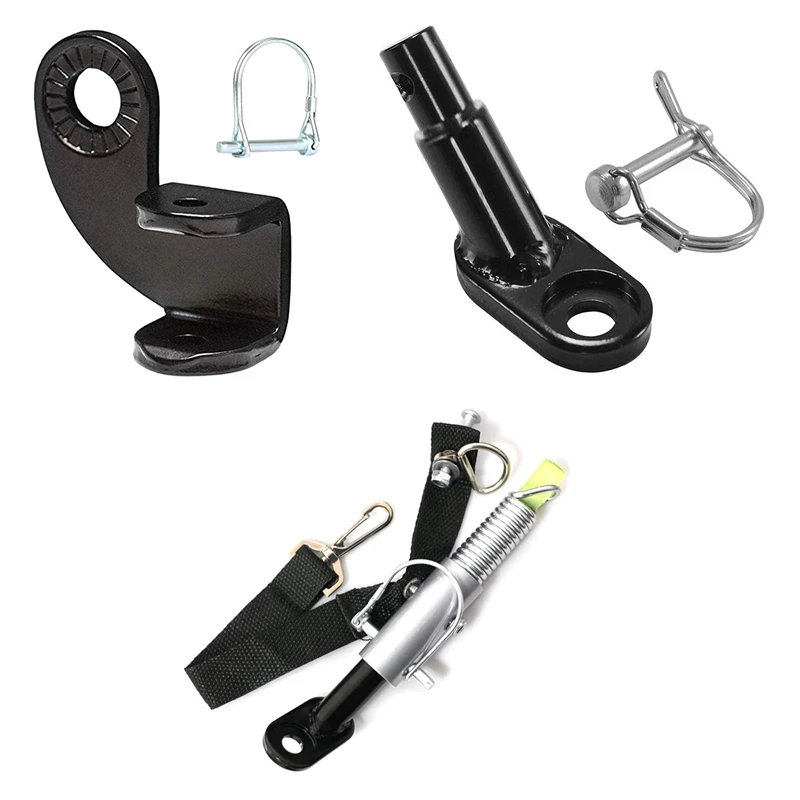 Bicycle Rear Rack Steel Trailer Hitch Universal Baby/Pet Car Hitch