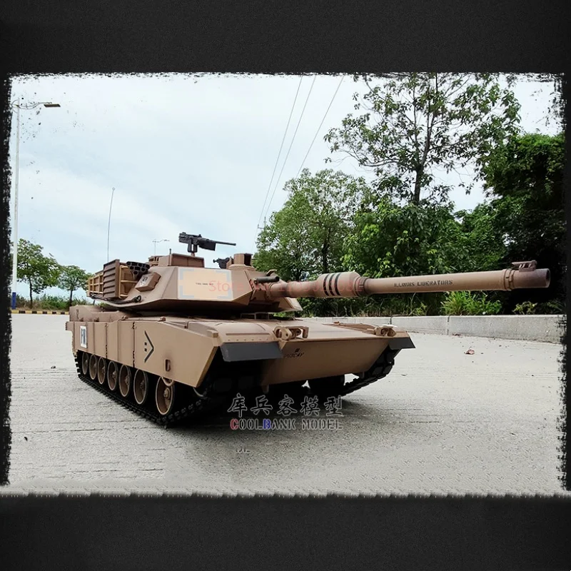 Henglong Kubing Ke1:16 American M1a2 Abrams 2.4ghz Electric Remote Control Tank Model Toy Holiday Birthday Gift 6
