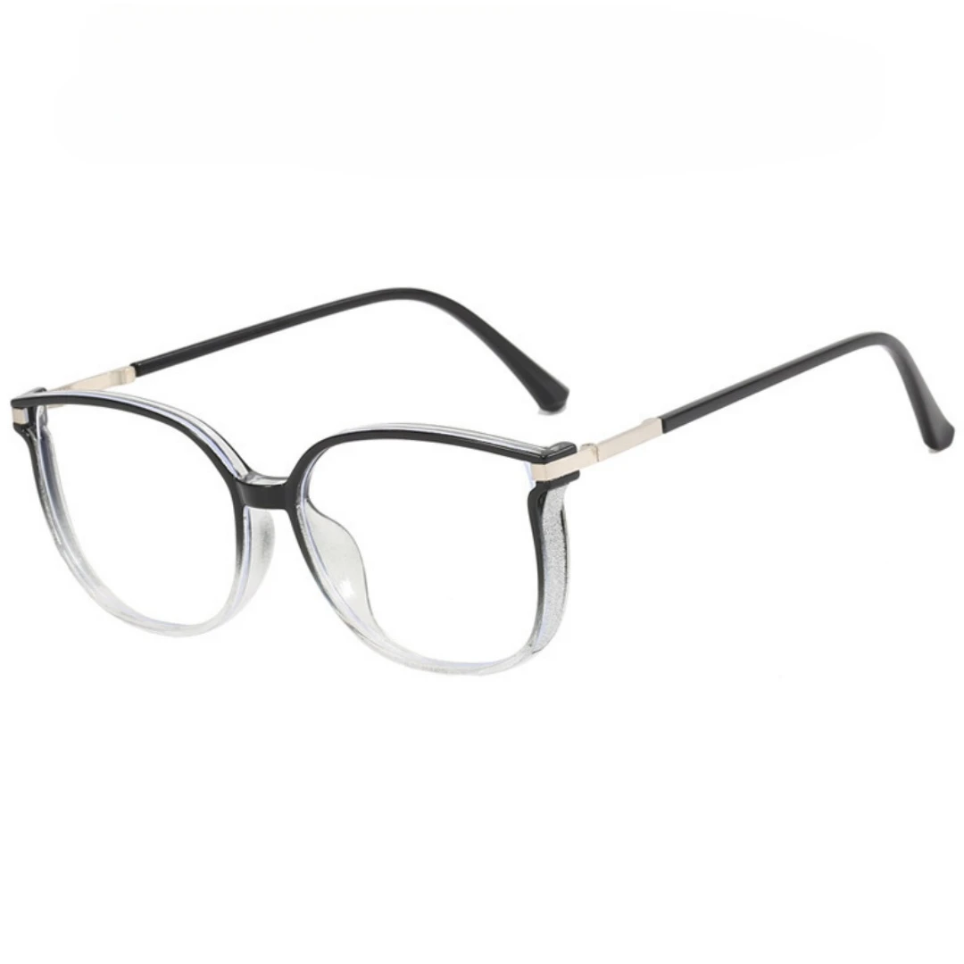 Irregular Trend Big Frame Anti-Blu-ray Glasses Pair PC New Ultra-light Frame
