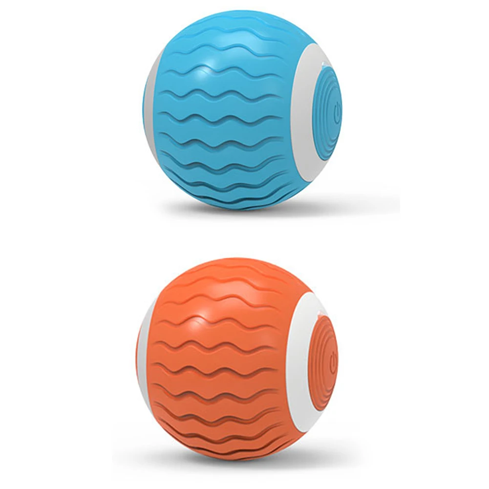 

Электронный мяч для домашних животных с отделением для хранения мяты, скрытый зарядный порт, движущиеся вращающиеся Игрушки для маленьких, средних, больших кошек и собак