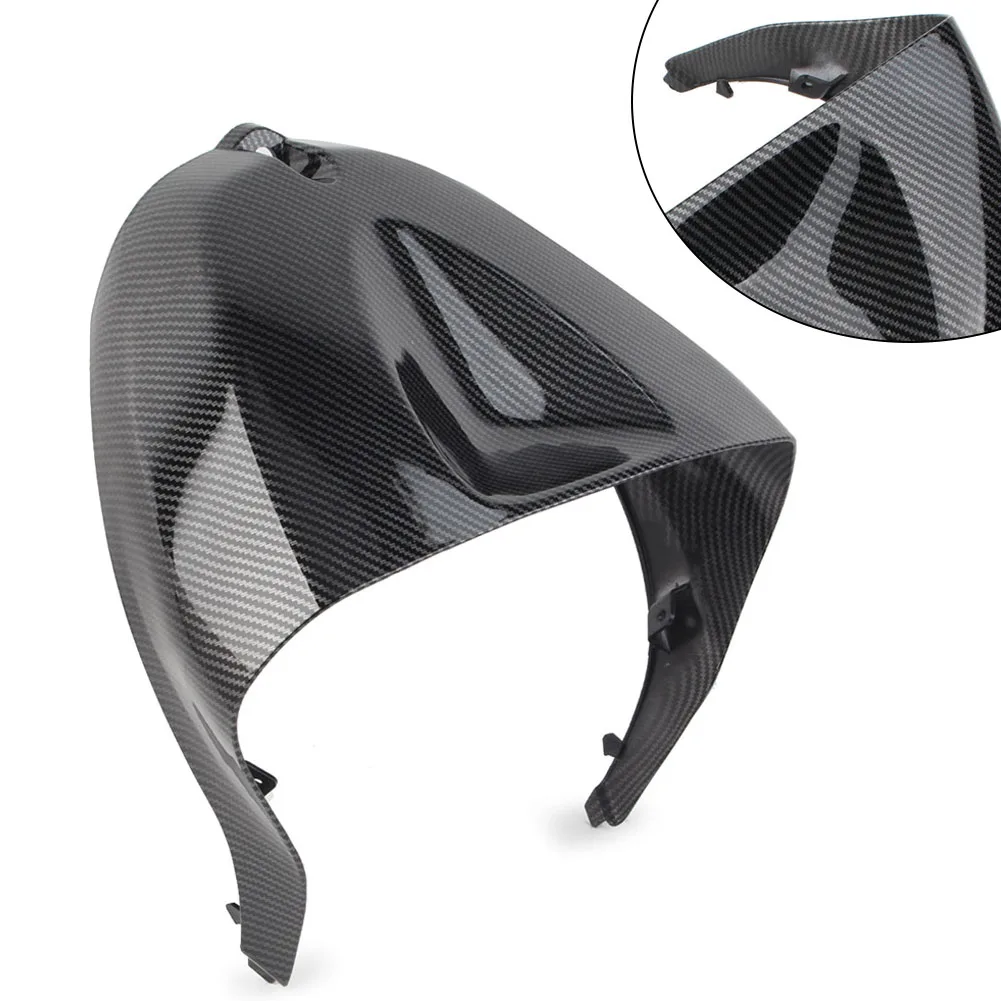 5D Real Carbon Fiber Motorcycle Tank Protector Pad Decal - 2 Pcs For Ninja 650 ZX-6R ZX-10R ZX-14 (Purple)