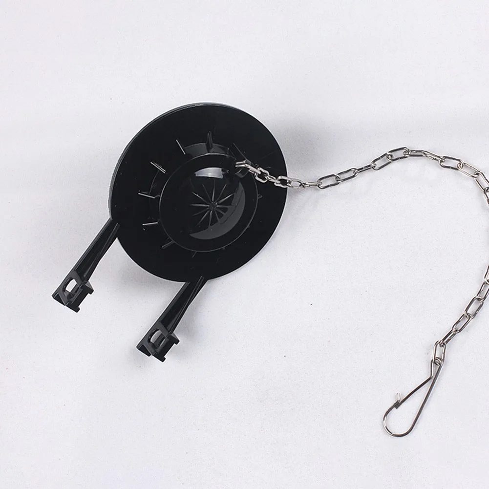 Toilet Drain Valve Flush Replacement Rubber Flapper Bathroom Tool Kit