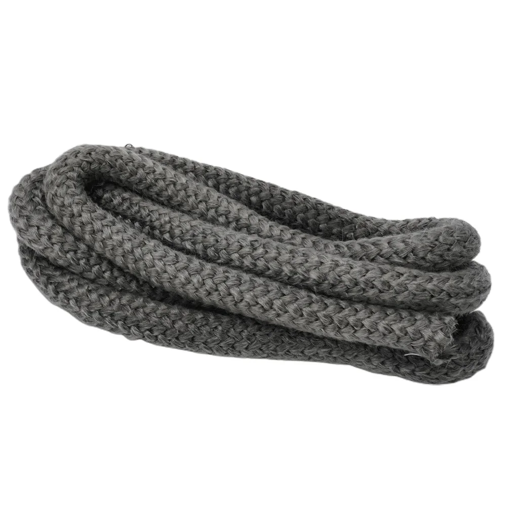 Black Stove Rope Fireplace Gasket Cord 18/20mm 2m Length fireplace sealing rope