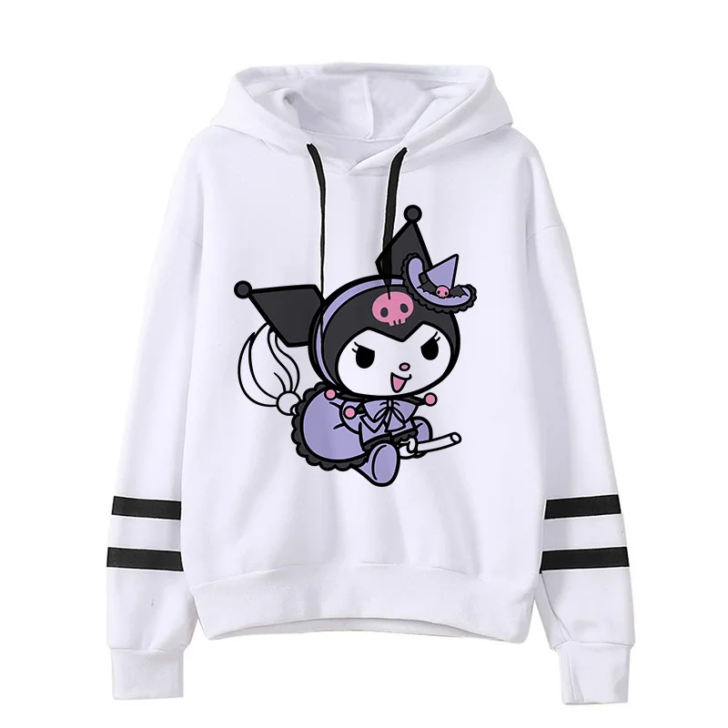 thumbnail image 1 of Sudaderas Y2k para mujer, ropa de moda, chaleco Kuromi, Sudadera con capucha Sanrio Kuromi, sudadera de Manga Harajuku, sudaderas con capucha para mujer, 1 of 5