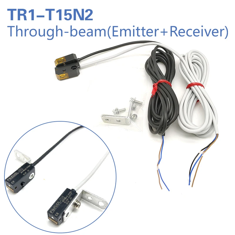 Photoelectric Sensor Ultra Small Type Infrared Sensor TR1-T15N2 TR1-D03N1 Beam Type