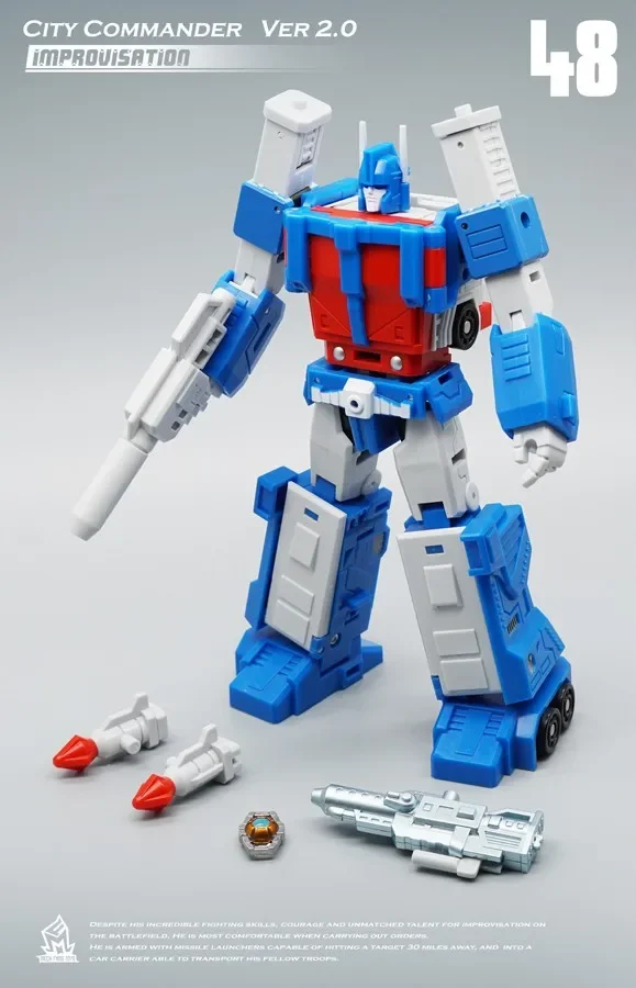Trasformazione G1 Ultra Magnus Commander Mft Mf48 Pocket War Ko Action Figure Robot Boy Collection Toys