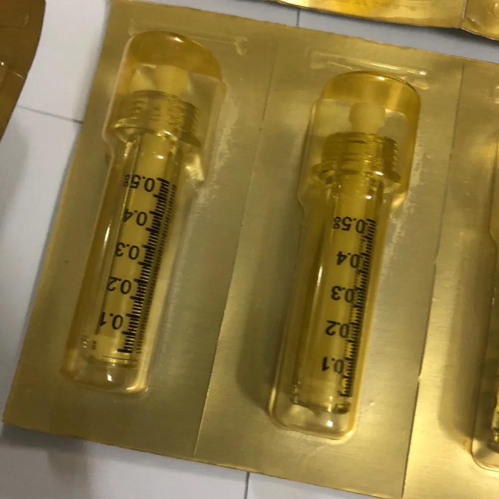 2 IN 1 High Pressure Hyaluronic Pen 2 in 1 hyaluron Pen for Tattoo Tip hyaluron gun 0.3ml &0.5ml head hyaluronic acid pen