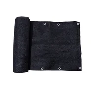 balcony fence cover with Brass Grommet 90% Blockage Windscreen Outdoor Mesh Fencing Cover Netting 1