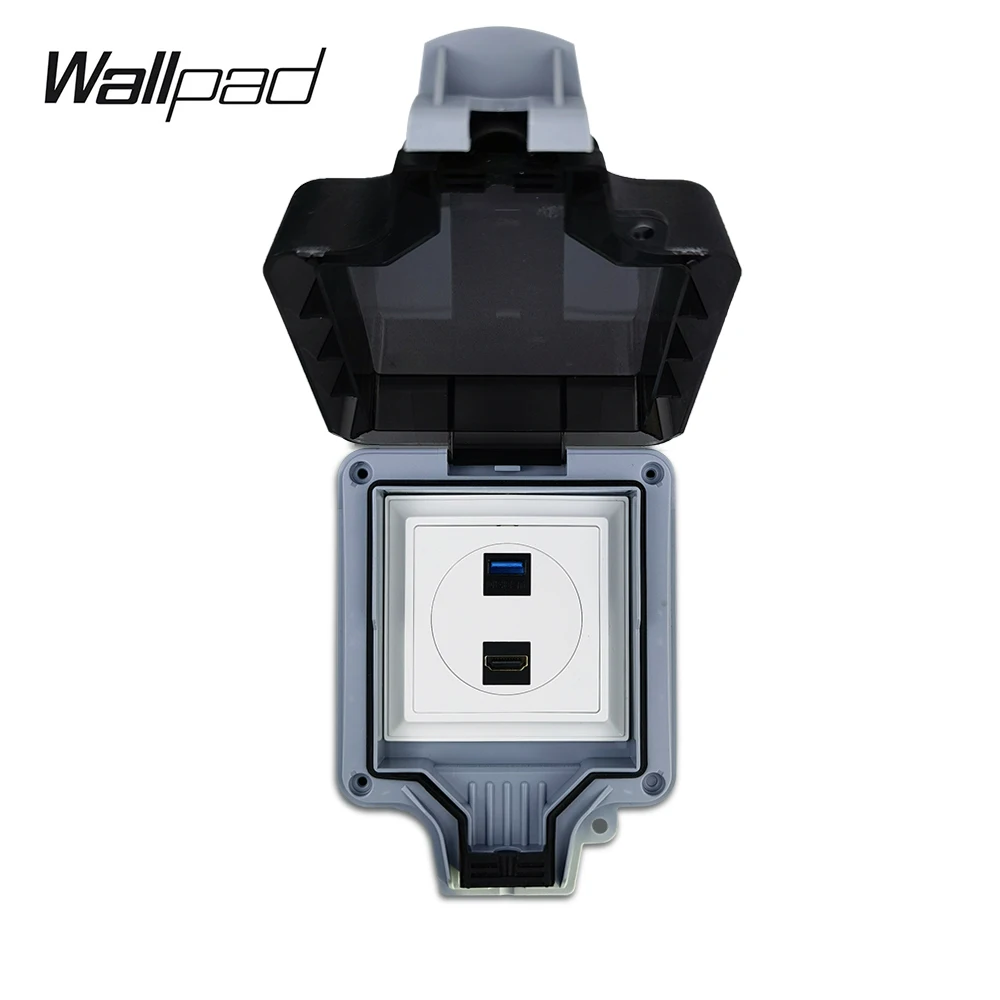 86 Waterproof Outdoor Box IP66 Wall Box For Wall Switch Socket Outdoor Usage Bathroom