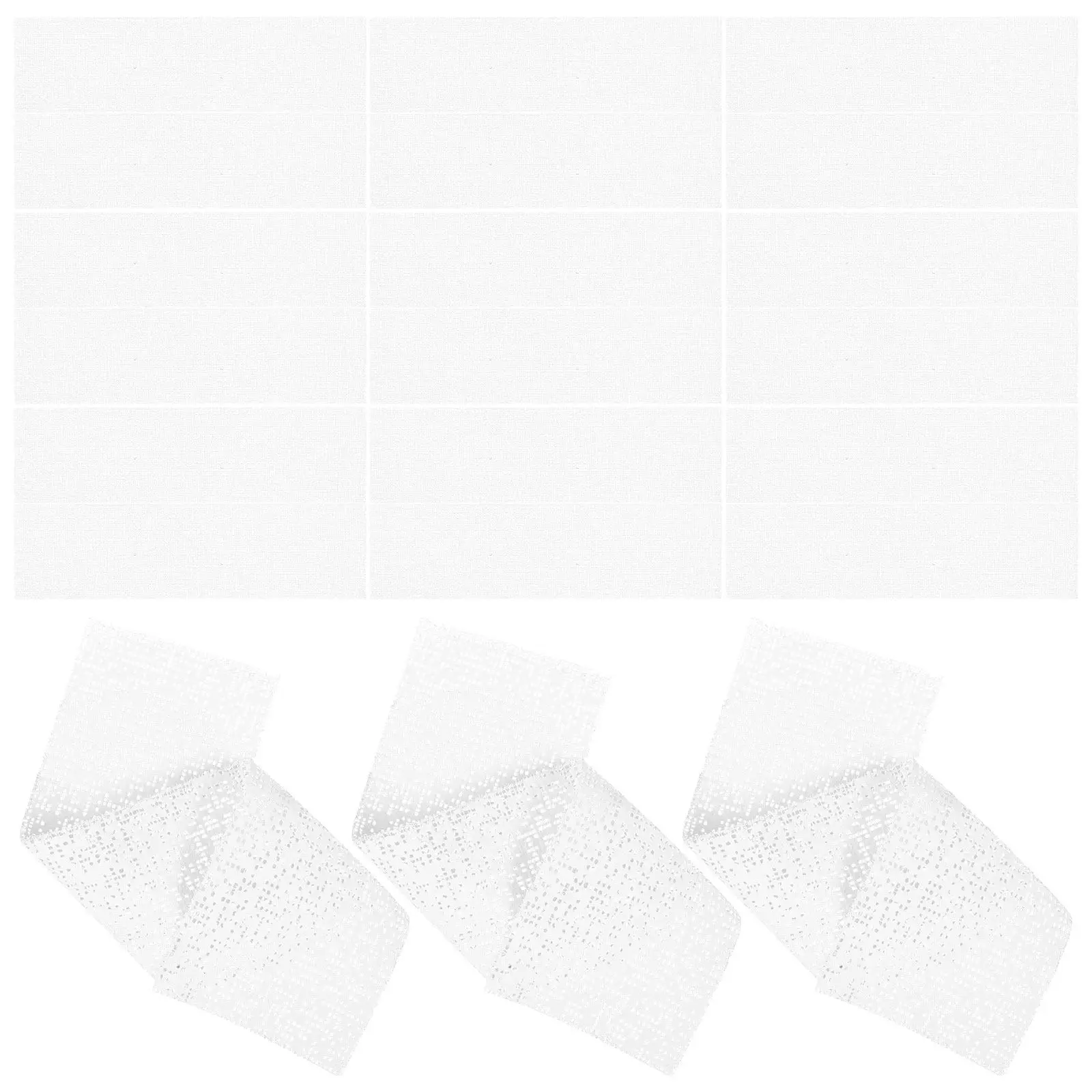 30 Bandes Masque Facial Plâtre Non Tissé DIY 3D Raffermissant