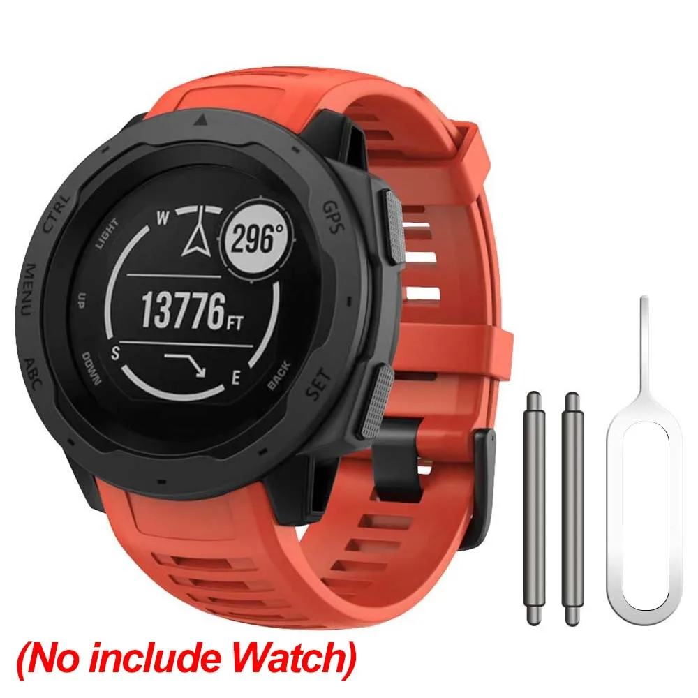 High-Quality Adjustable Silicone Sport Watch Strap Replacement Accessory