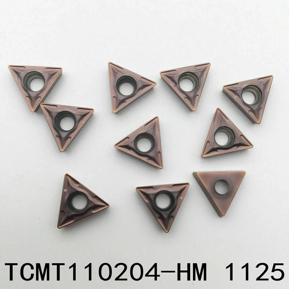 

Milling Insert TCMT110204-HM TCMT21.51 100% Brand New 10pcs Blade For Steel Carbide Carbide Insert High Quality