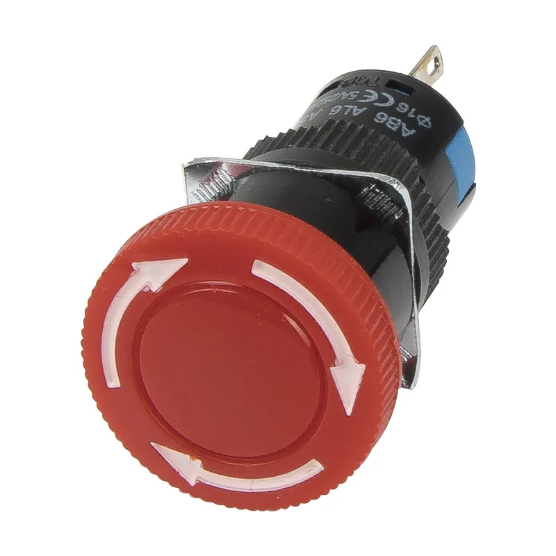 com 16 mm Botão de Pressão de Emergência Tamanhos