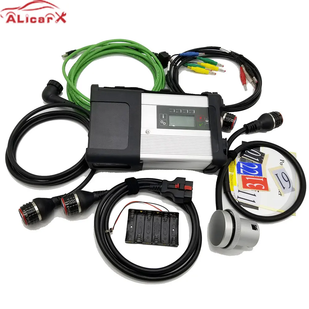 

09/2023 Car Diagnostic MB STAR C5 installed well HDD/SSD C5 SDConnect WiFi OBD2 Device forMer-cedes car coding DTS Vediamo EPC