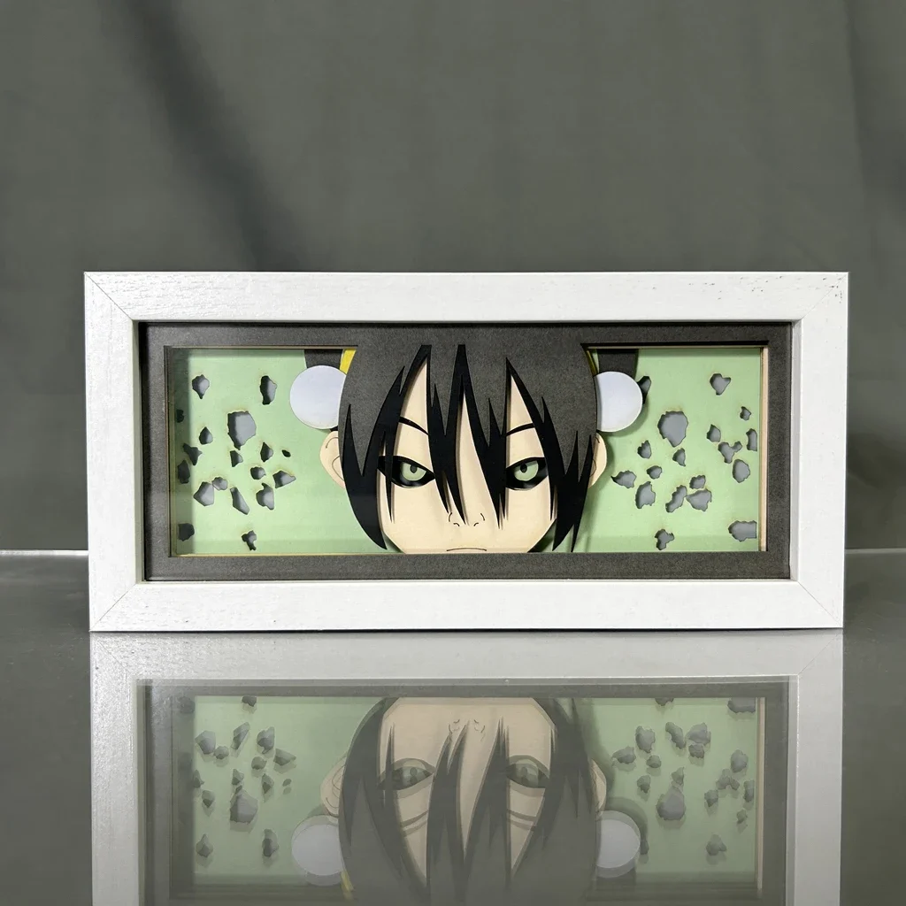 Paper Cut Shadow Box Avatar The Last Airbender Toph Beifong Lightbox for Room Decor Led Light Box Azula Gift Table Lamp Aang 3
