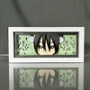 Paper Cut Shadow Box Avatar The Last Airbender Toph Beifong Lightbox for Room Decor Led Light Box Azula Gift Table Lamp Aang 3