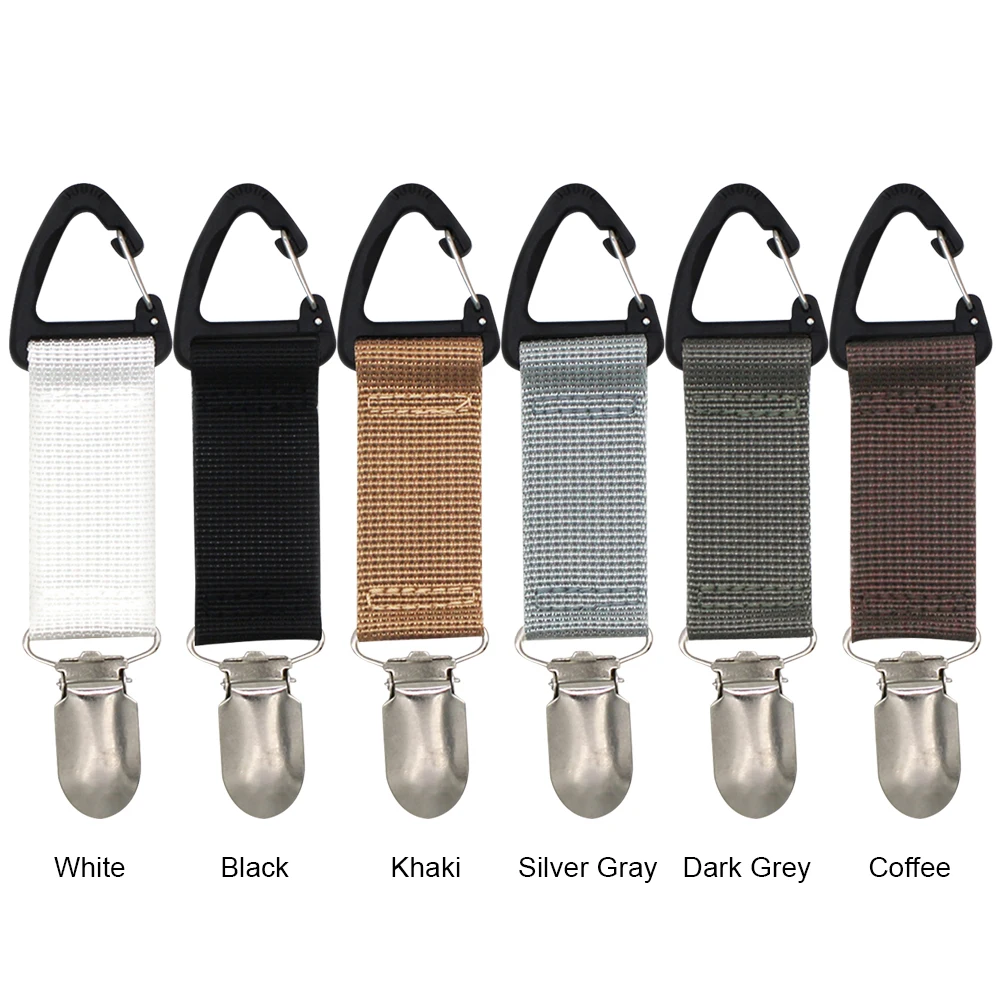 Portable Canvas Hat Clip for Travel and Outdoor