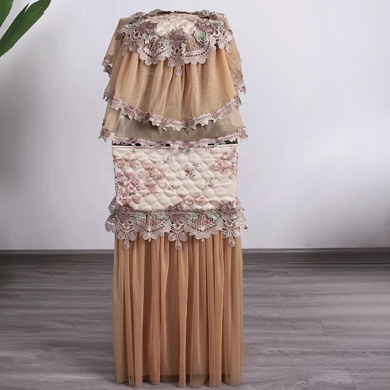 European style floral lace cloth water dispenser cover set water cooler cover dust proof barrel