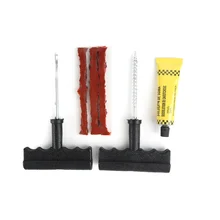 

Car Tire Repair Tool Repair Rubber Strip Kit Studding Plug Auto Bike Motorbike Tire Repair Puncture Plug Garage Car Accessories