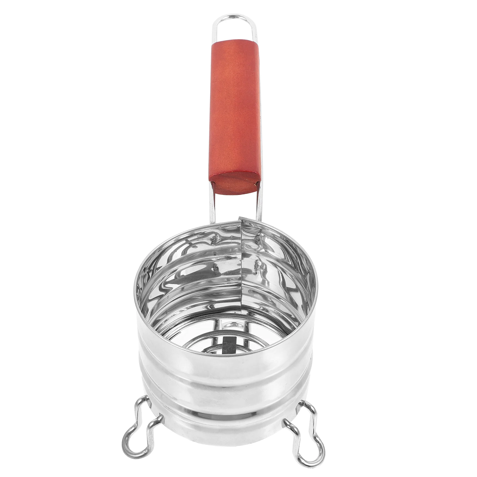 Bbq Carbon Barrel Secchio A Carbone Supporto Per Griglia Da Campeggio Fornitura Di Accensione Strumento Di Avviamento Del Camino Fumatore All'Aperto