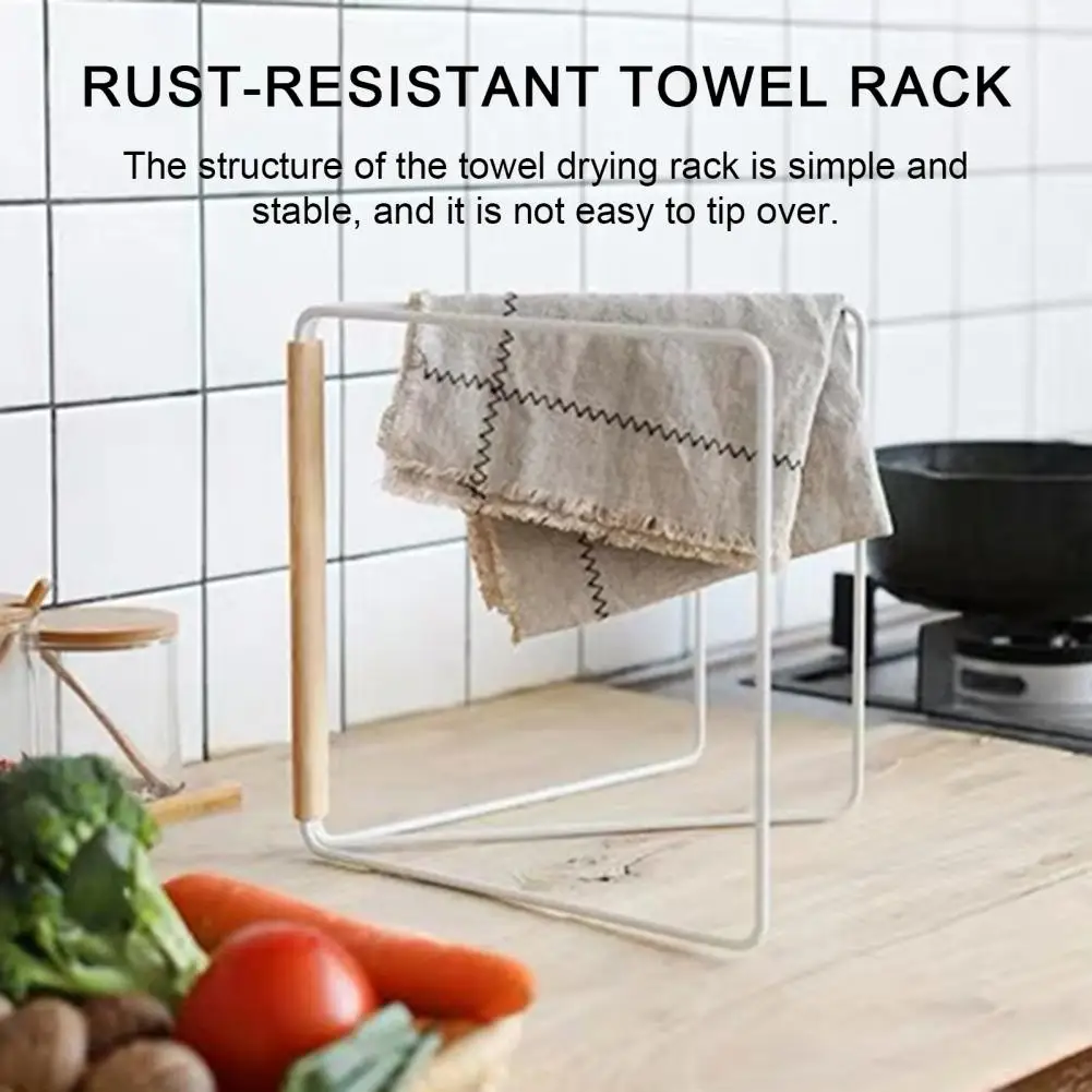 

Stable Towel Drying Rack Sleek Iron Towel Rack Versatile Vertical Towel Rack A Space-saving Solution for Organizing Bathroom