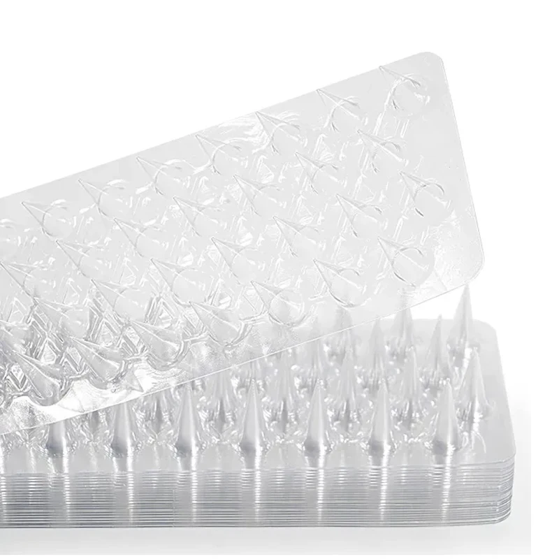 10/20/30Pcs Spikes Repeller Cat Plastic Bird Repellent Anti Pigeon Anti-bird Squirrel Garden Fences Control Transparent Spikes 3
