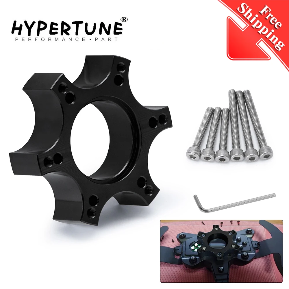 Distanziali Ruota In Lega Di Alluminio 70Mm Anello Piastra Adattatore Per Thrustmaster T300Rs Aggiornamento Volante Piastra Adattatore Volante