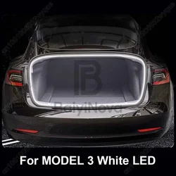 Enhanced Car Trunk Interior Atmosphere Light - Rear Tail Box Lighting Auto Accessory (For MODEL 3)