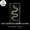 1 Pcs Complete Specimen of Snake Skeleton/ Real Bone/Collection/Garden, Water Tank Decoration Gothic Decor 2